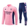 Arsenal Training Sweatshirts Quarter-zip 2024-25 Rosa Für Herren